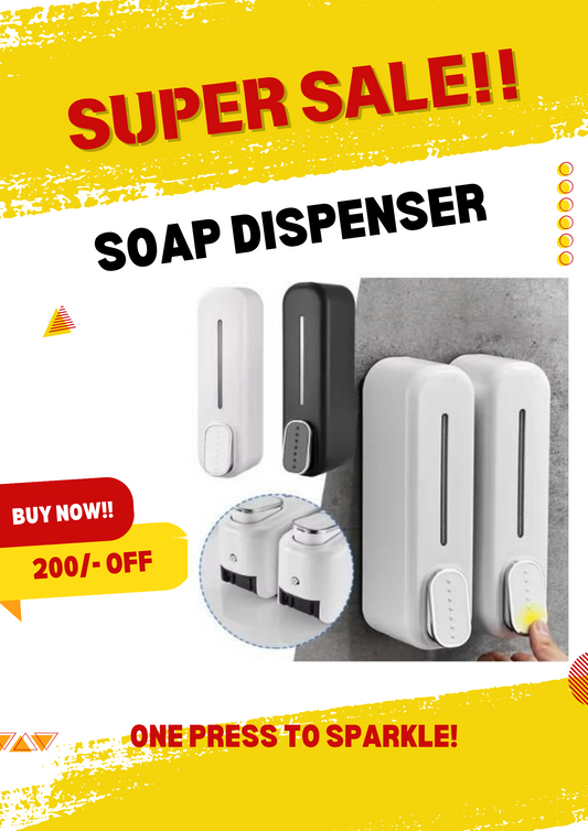 Press Wall-Mounted Dispenser Soap Manual